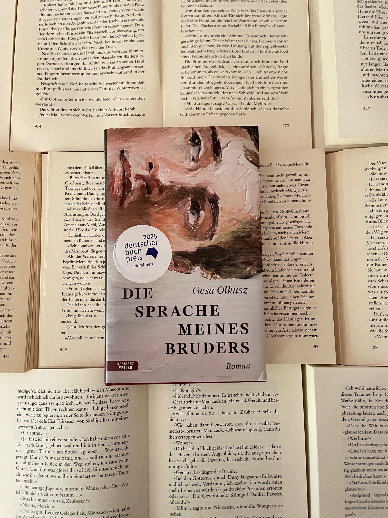 Buchcover: Die Sprache meines Bruders